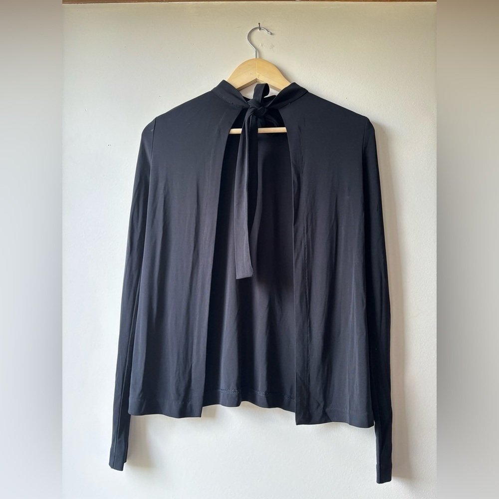 ARITZIA WILFRED | chatoyer blouse * in black | xs - Picture 3 of 5